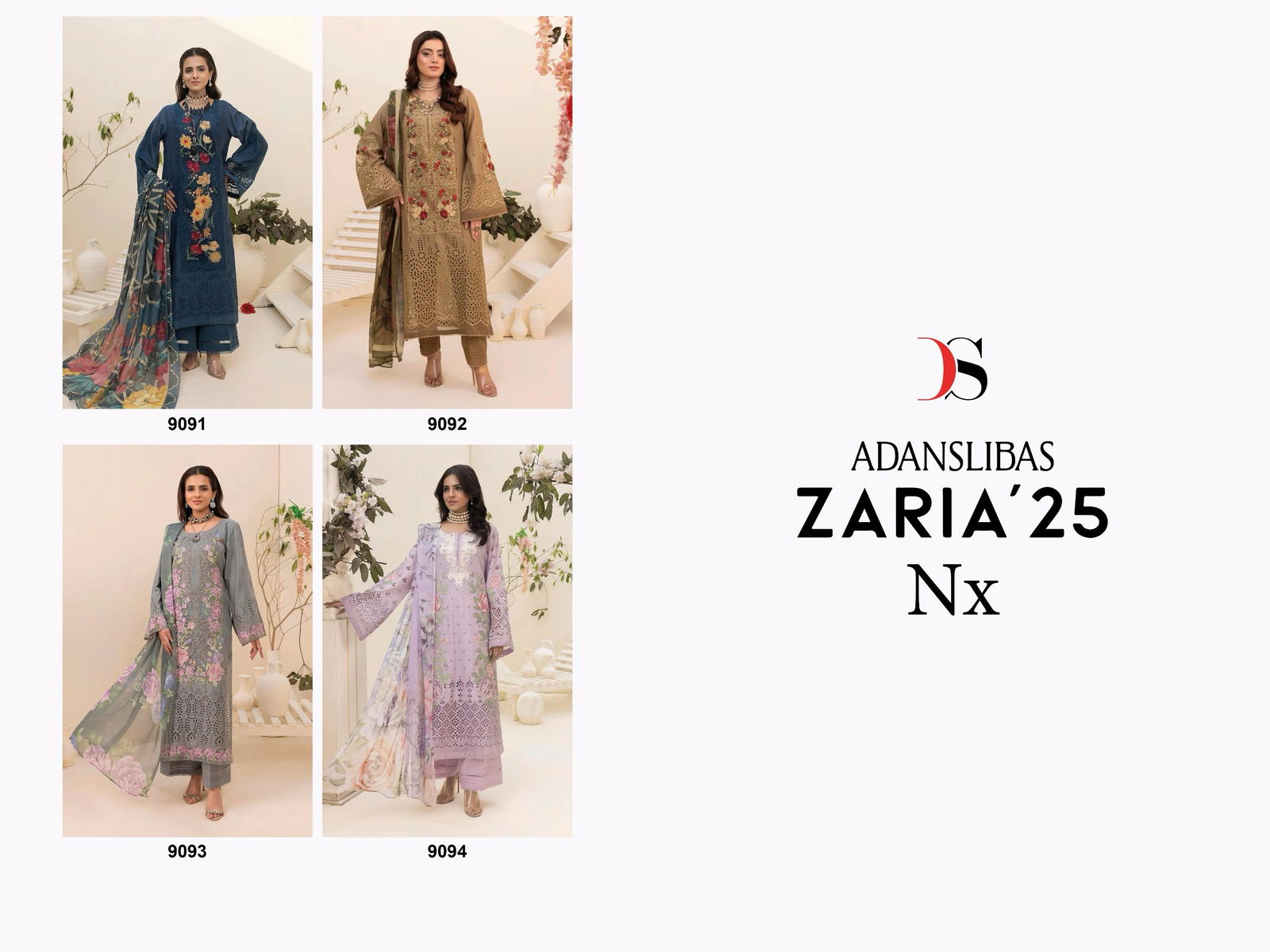 Adan Libas Zaria 25 Nx By Deepsy Cotton Pakistani Suits Suppliers In India